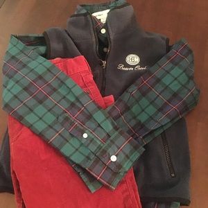 Red GAP boys cords (skinny leg)